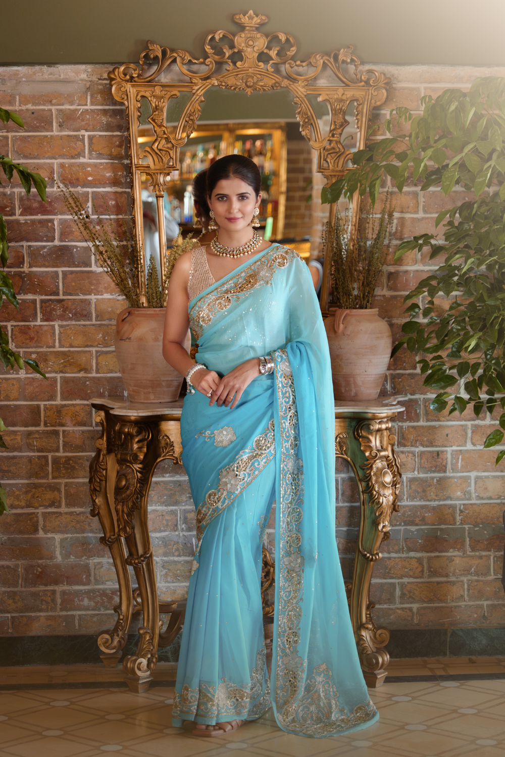 SATIN SILK SUNHARI RAJPUTI SAREE